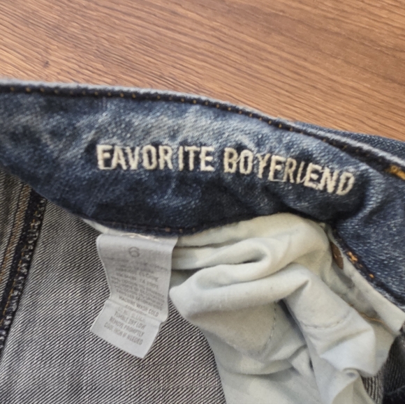 American Eagle Favorite Boyfriend Women's Blue Jeans - Picture 4 of 6